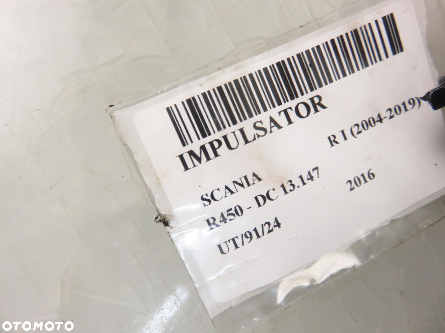 IMPULSATOR SCANIA R I (2004-2019) R450 R6 - DC 13.147 euro6 - 5