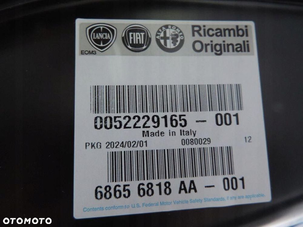 KLAPA TYŁ BAGAŻNIK Fiat 500 NOWA ORYGINAŁ 52229165 - 5