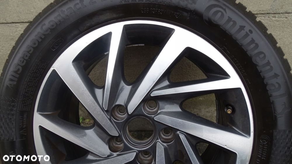 vw touran 5ta 6.5jx16h2 et48 5x112 - felga - 2