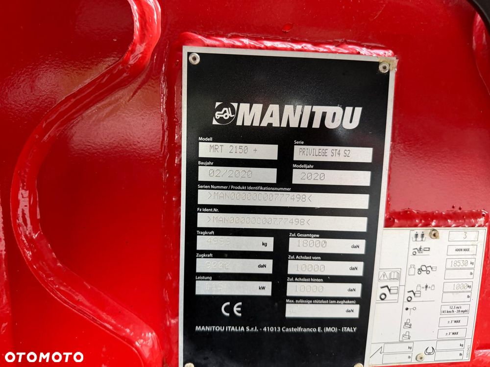 Manitou MRT 2150 plus - 6