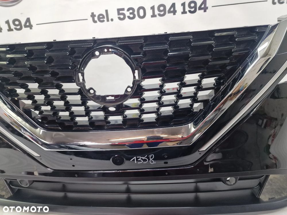 NISSAN QASHQAI 3 III 21- ZDERZAK PRZEDNI PRZÓD + GRILL / ATRAPA POD KAMERĘ , NR 620226UA0H , NR AUKCJI NZ1358 - 20