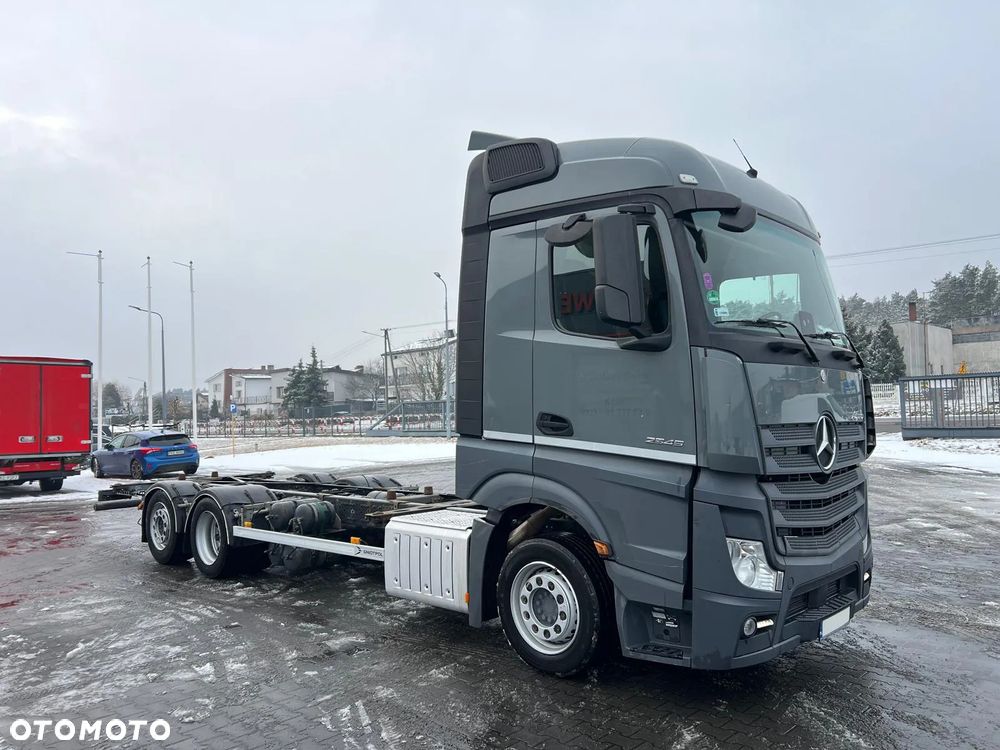 Mercedes-Benz ACTROS 2545 MP4 EURO 6 RAMA BDF WYMIENNE NADWOZIE WECHSELFAHRGESTELL SWAP CHASSIS - 5