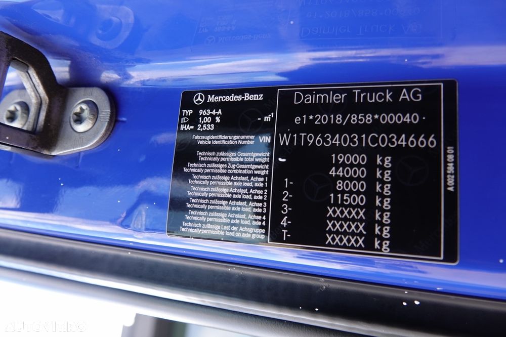 Mercedes-Benz ACTROS 1848 / BIG SPACE / 2021 - 38