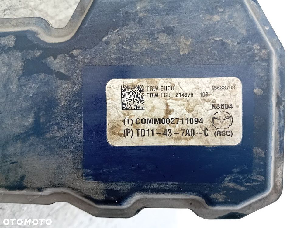 POMPA ABS MAZDA CX-9 TD11-43-7A0-C K3604  3.5 V6 - 8