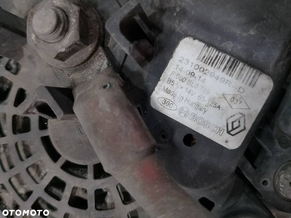 ALTERNATOR DACIA DOKKER 231002949R  F000BL0719 1.5 DCI - 4