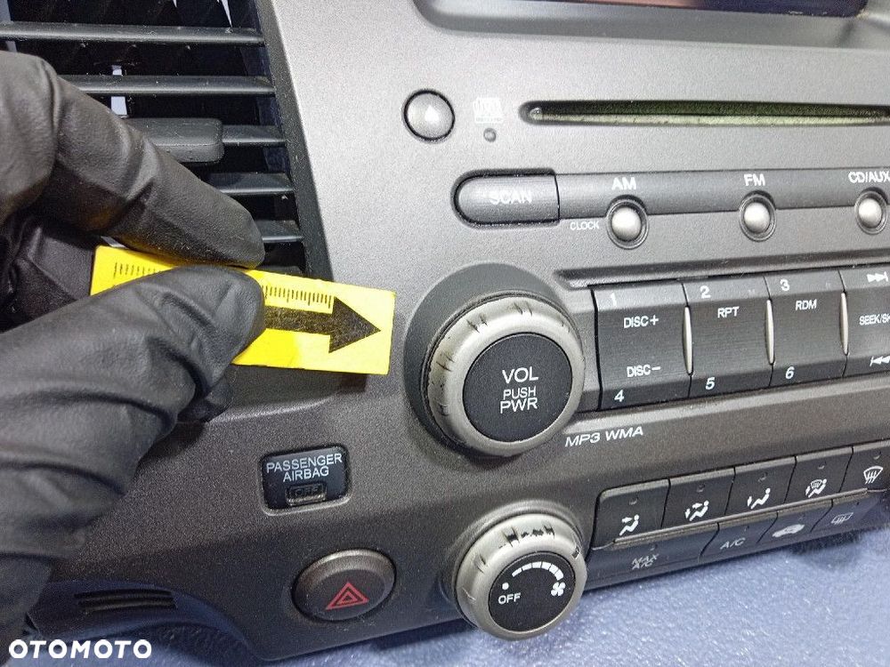 HONDA CIVIC VIII LX USA 05-08 RADIO CD FABRYCZNE 39101-SNA-A020 - 11