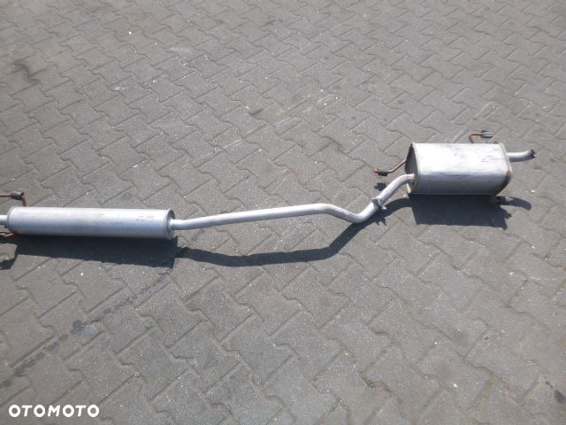 TŁUMIK ŚRODKOWY + TŁUMIK KOŃCOWY OPEL CORSA C 1.0 3D - 5