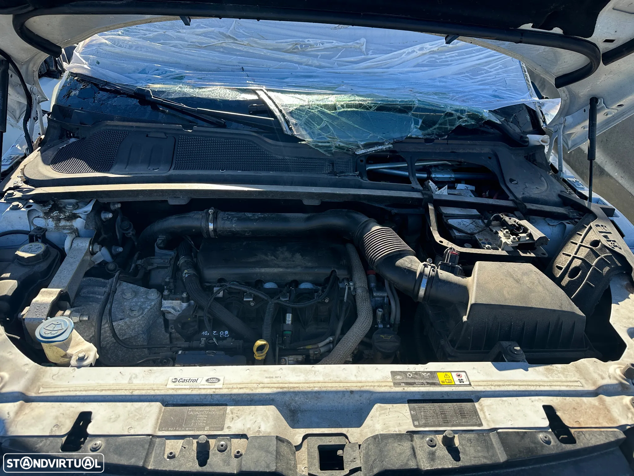 LAND ROVER RANGE ROVER EVOQUE 2.2 SD4 190 CV DE 2016 PARA PEÇAS - 8