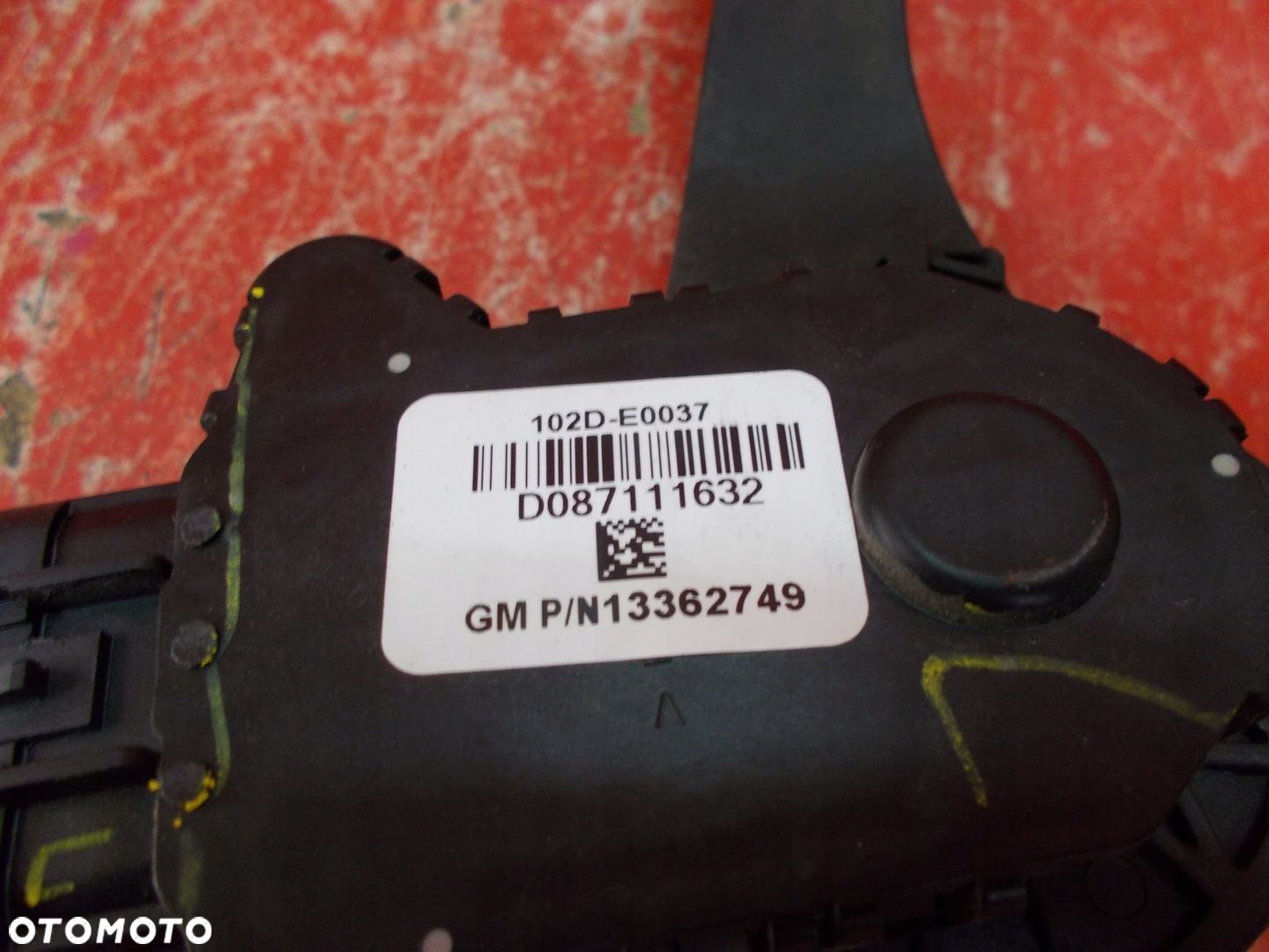 OPEL MERIVA B 09-17 13362749 PEDAŁ GAZU POTENCJOMETR - 2