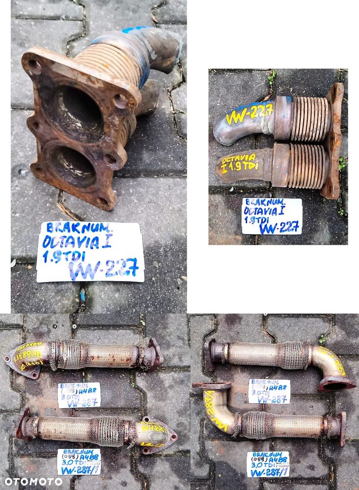 KOLEKTOR WYDECHOWY VW DIESEL 1.2 - 5.0 - 26