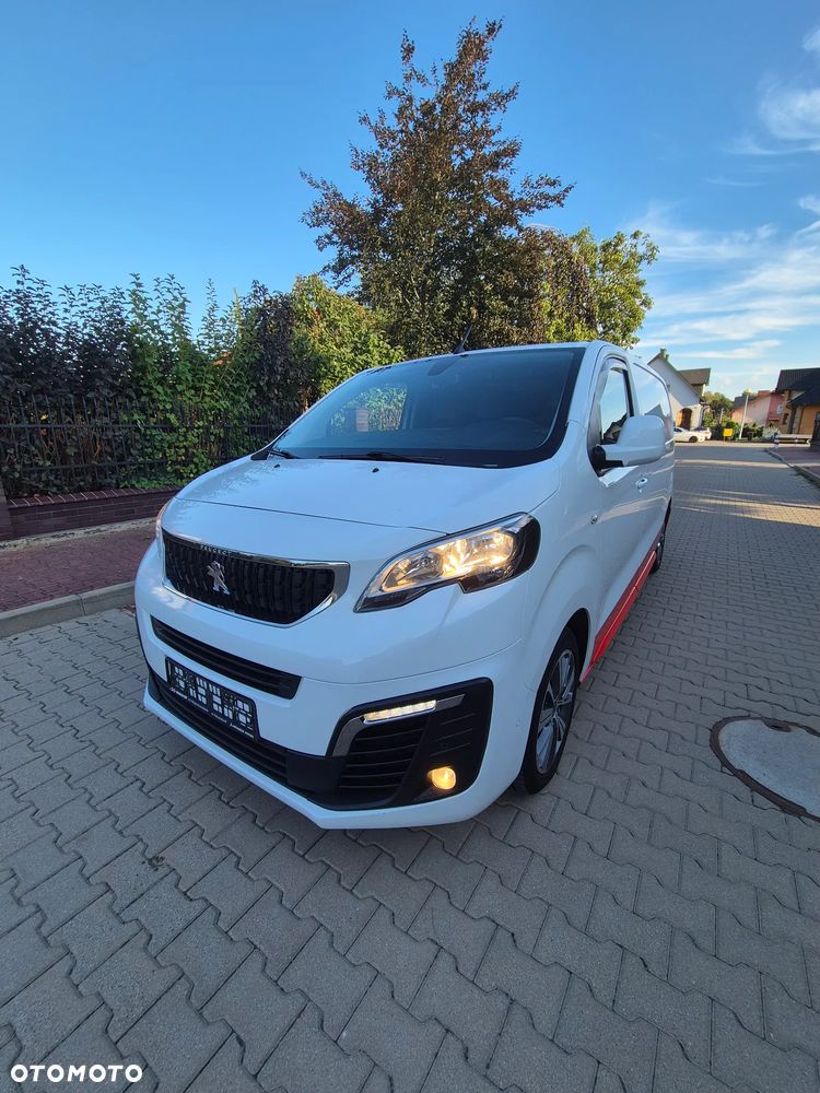 Peugeot Expert 2.0HDI 2018r L2 Long 180koni EAT6 klimatronik Ledy Blis 100%Bezwypadek SerwisASO SUPER STAN Alufelgi 17'' Wersja PREMIUM - 2