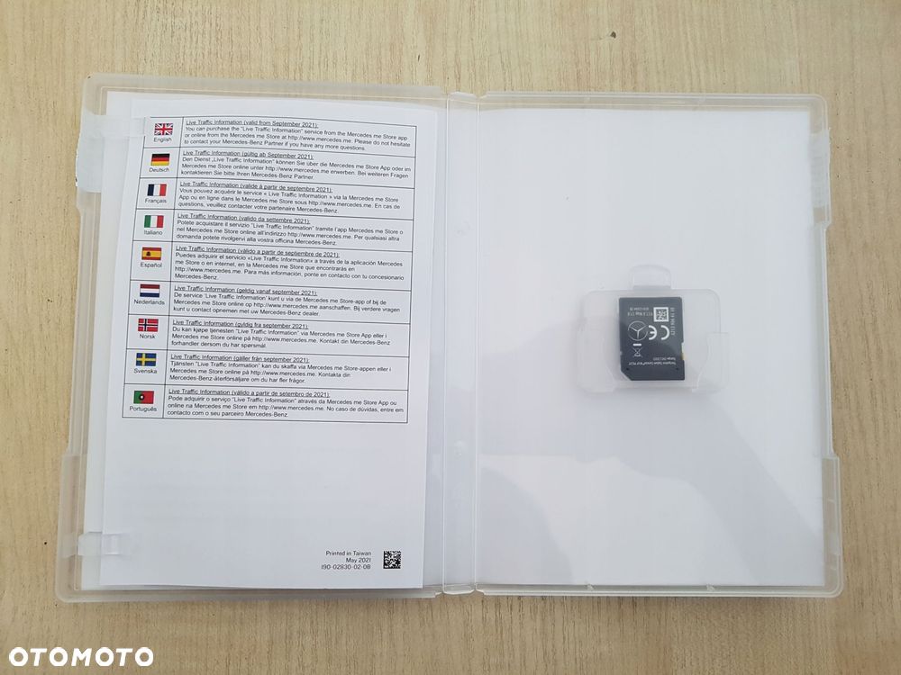 karta nawigacja mb garmin map pilot a2139064110 europa 2021/22 v17.0 - 3