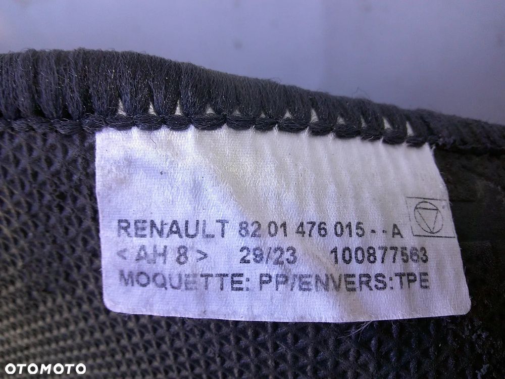 oryginał oe dywanik mata wykładzina bagażnika renault twingo iii 14r- - 2