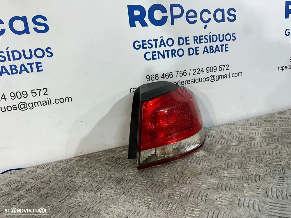 .Conjunto Farolins Tras Traseiro Esquerdo Direito Original Volkswagen VW Golf 6 Mk6 5k0945096E 5k0945095E 2008 - 2013 - 14