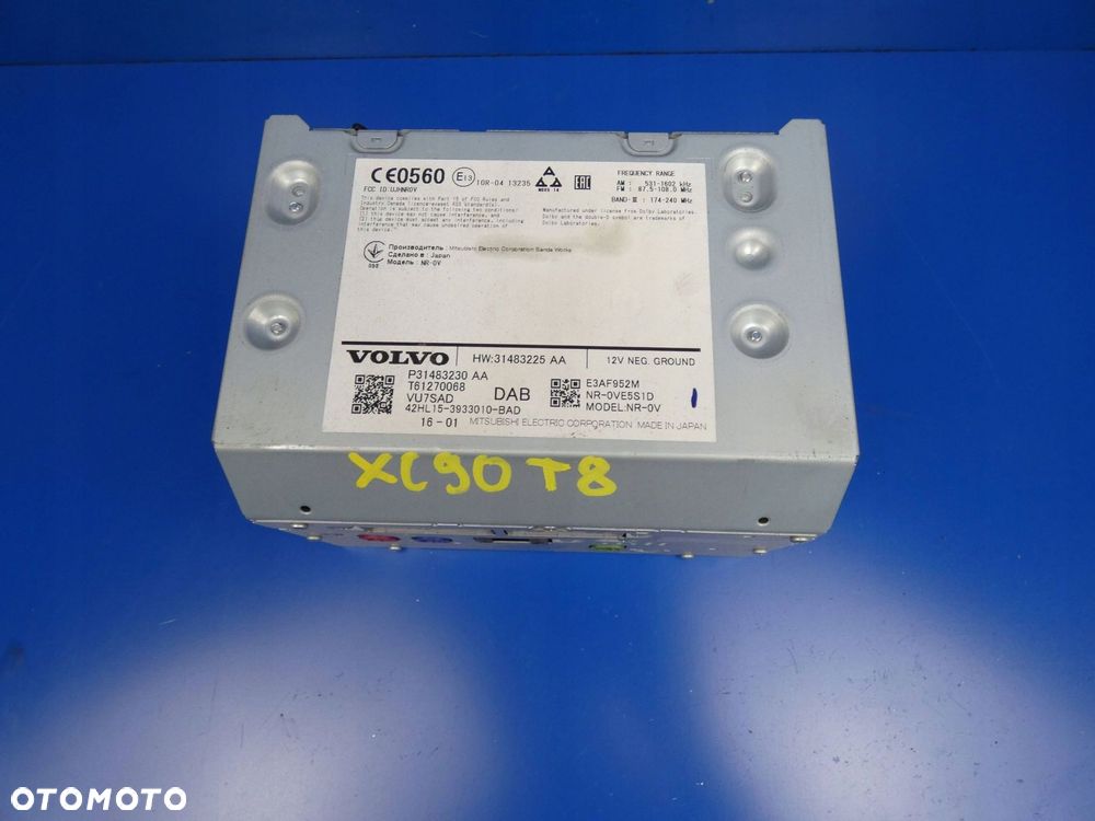 VOLVO XC90 II V90 V60 S60 III XC60 RADIO FABRYCZNE NAWIGACJA GPS - 2