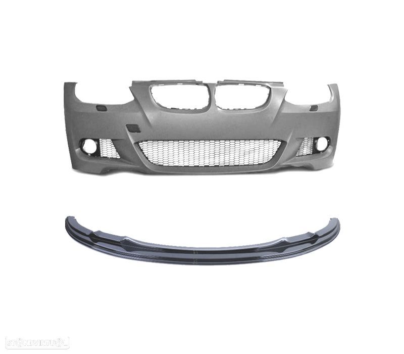 PÁRA-CHOQUES + SPOILER FRONTAL BMW E92 E93 06-09 PACK M COUPÉ CABRIO - 2