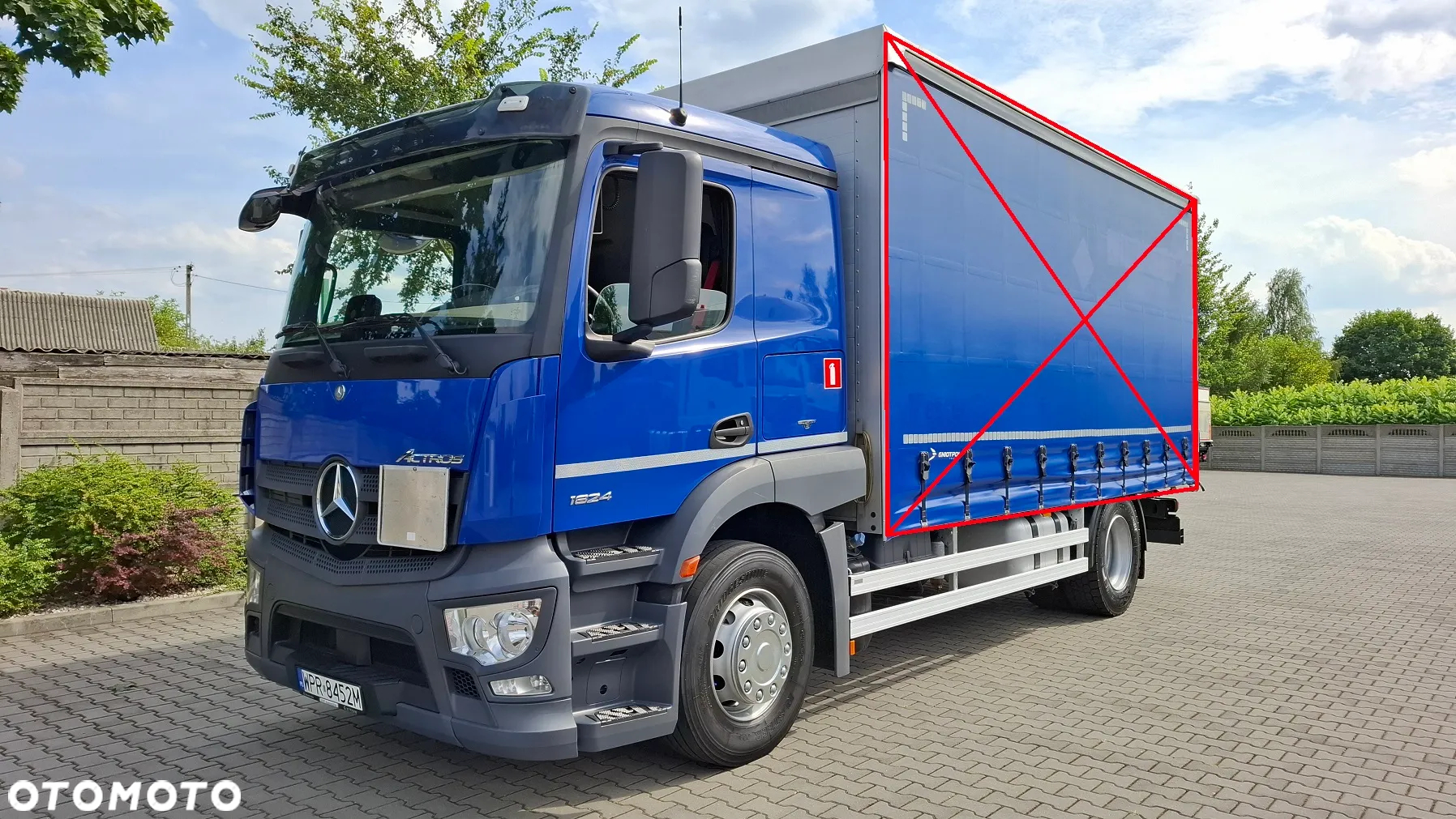 Mercedes-Benz ACTROS 1824 PEŁNY ADR / RAMA POD ZABUDOWE 5.22 / DMC 18000 / MAŁO UŻYWANY ! - 3