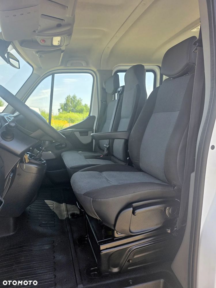 Renault MASTER 2,3 DCI 165 KONNA DOKA BRYGADÓWKA 7 OSOBOWA 3,4M SKRZYNIA KLIMA 146T/KM PRZEBIEGU GWARANCJA BLIŻNIAKI DO 3,5T - 11