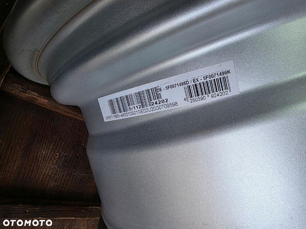Oryginalna Felga 16 Cali Seat Leon Mk3 Iii 5X112 Et 46 5F0071496D - 6