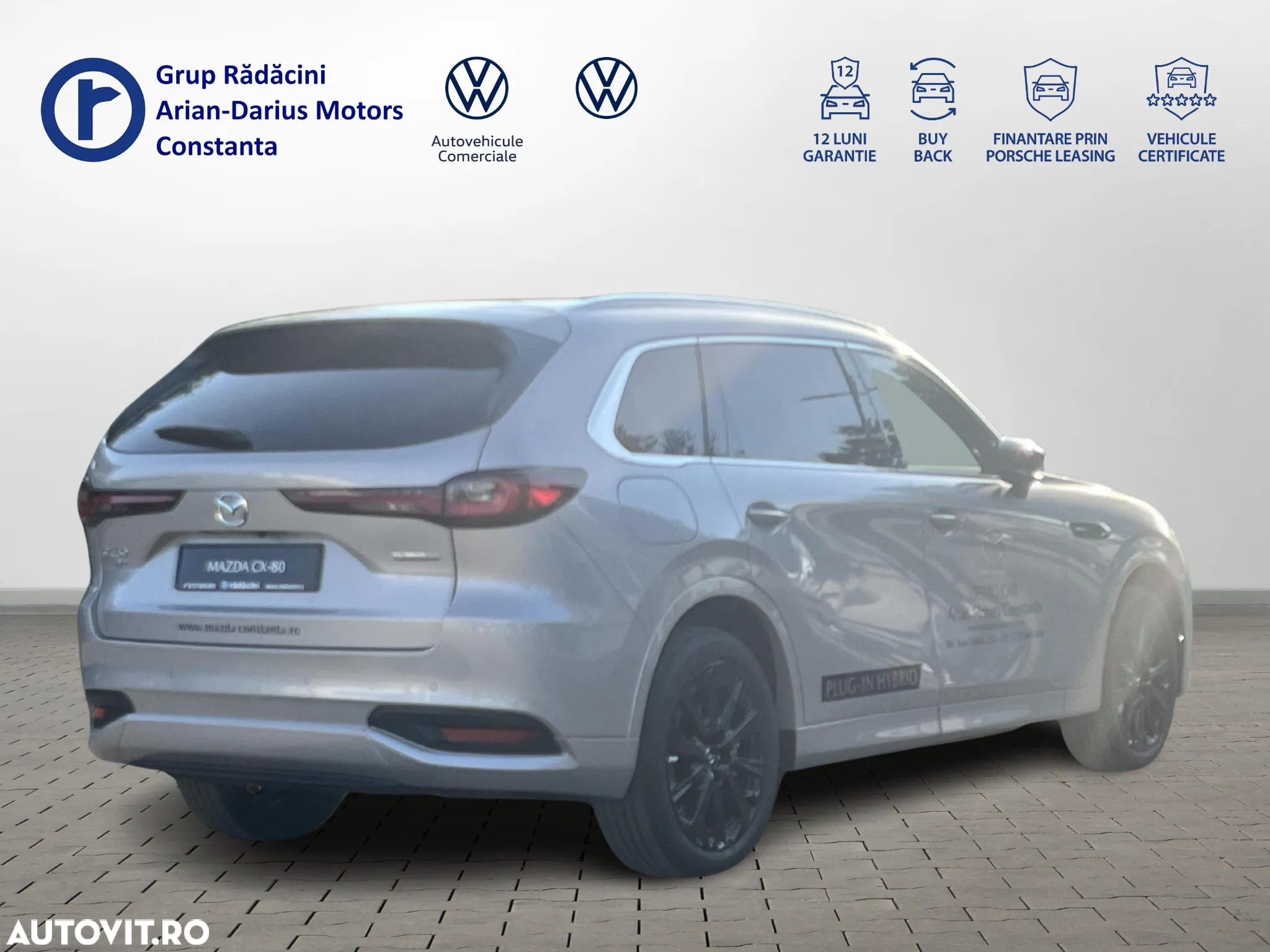 Mazda CX-80 2.5 e-Skyactiv AT8 AWD PHEV Homura Plus - 12