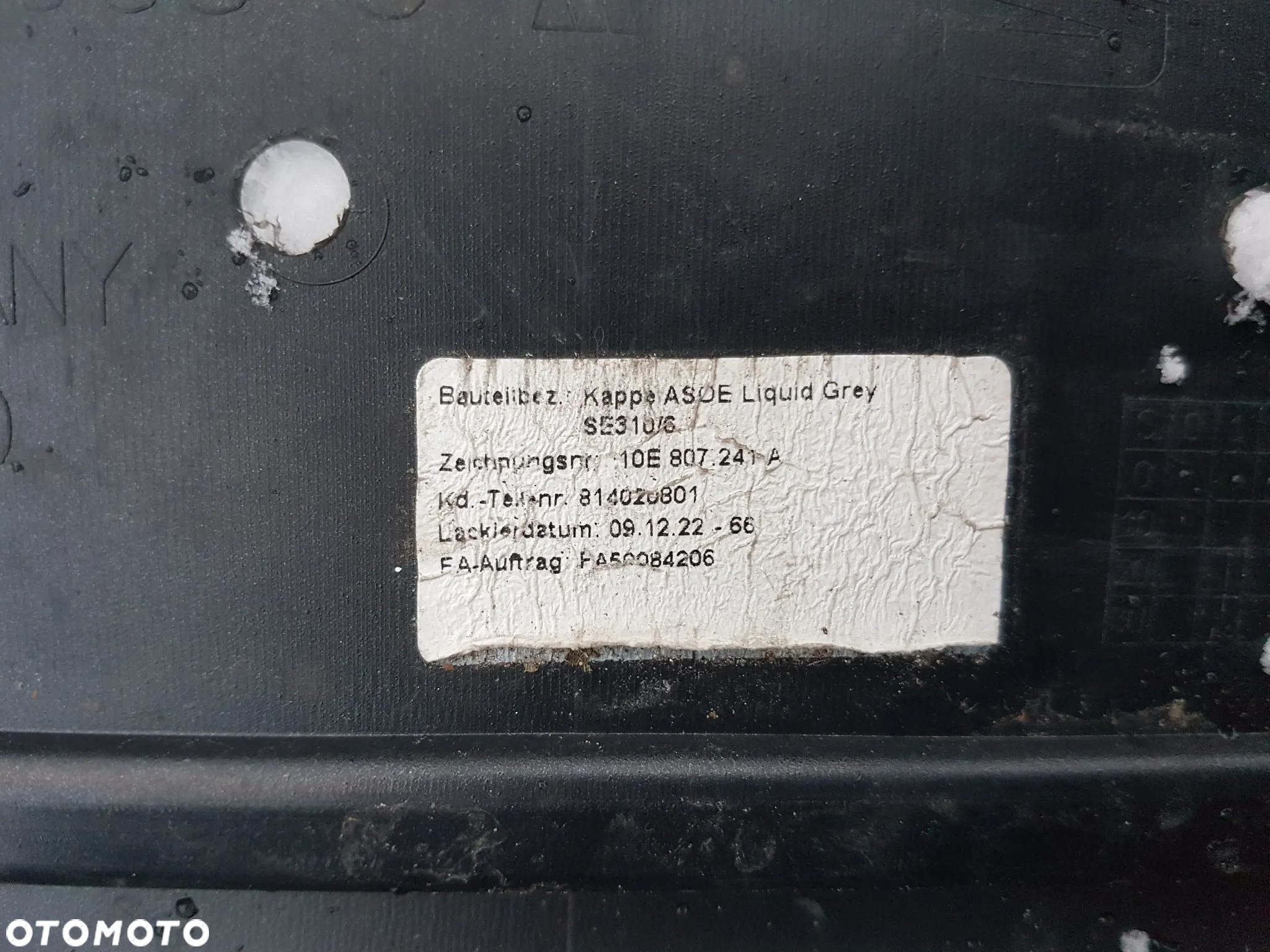 SEAT CUPRA BORN 21-KRATKA ATRAPA ZDERZAKA PRZOD - 3