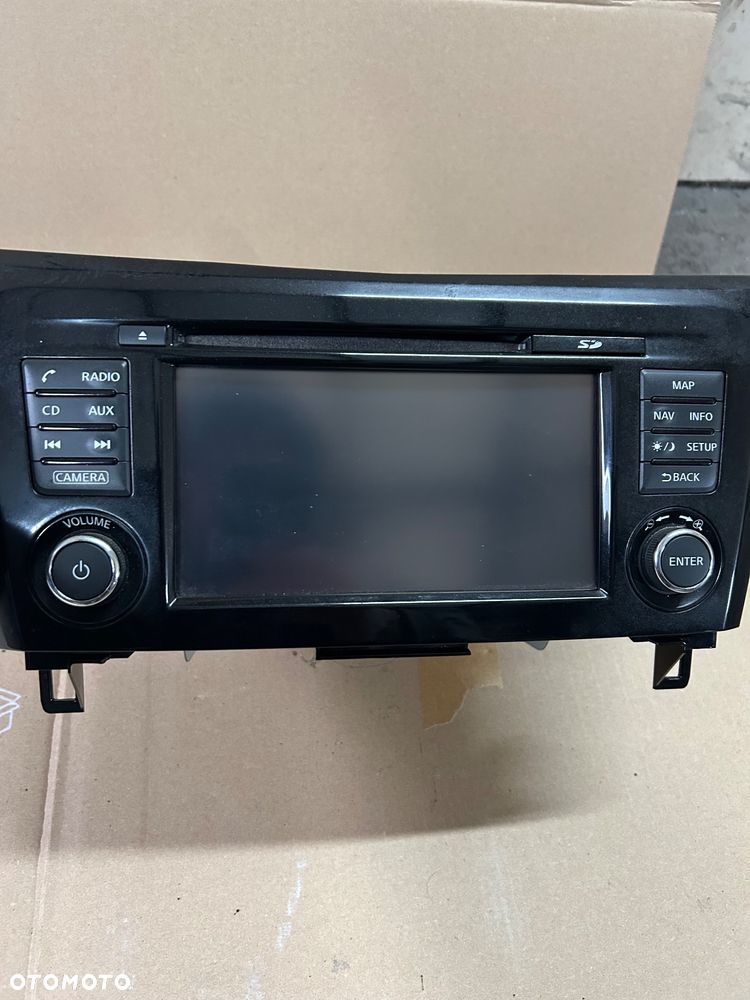 Nissan X-trail T32 radio nawigacja 259154ET0A wyświetlacz - 4