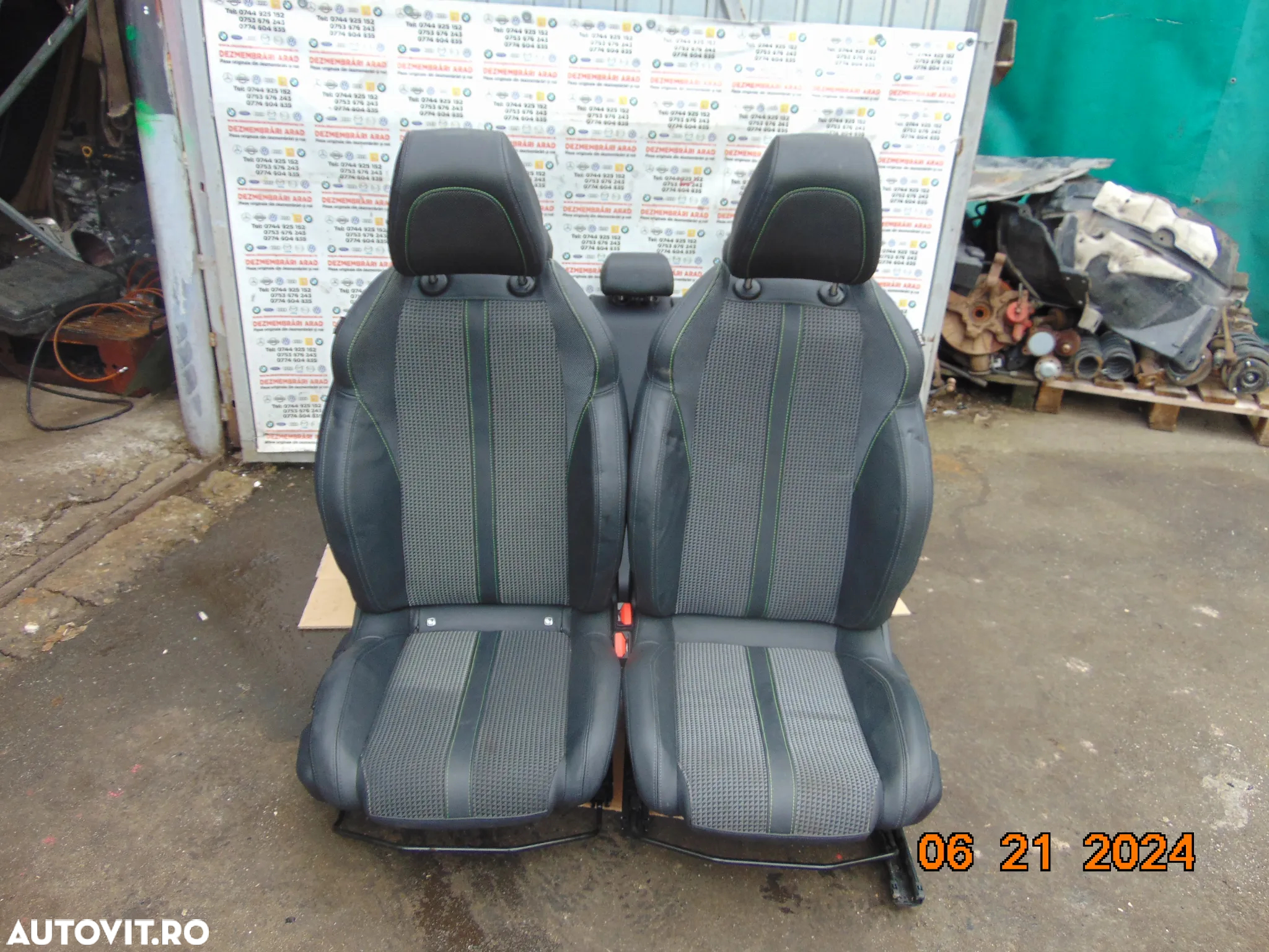 Scaune Peugeot 208gt GTline scaune fata banchete spate peugeot 208gt 208 gtline semipiele - 6