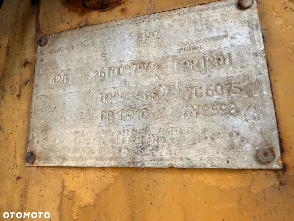 Caterpillar 428 Koparko Ładowarka 3 Łyżki - 13