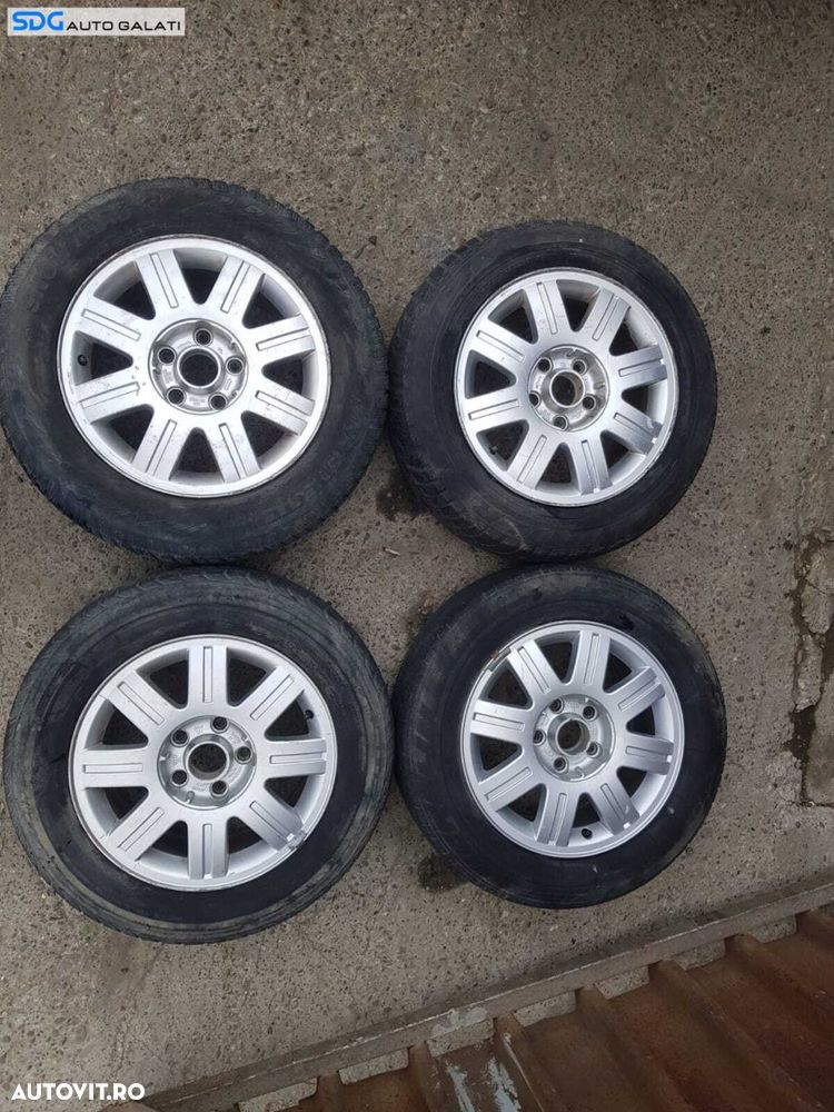Set 4 Jante Roti Aliaj 5x112 195 65 R15 7JX15H2 ET45 VW Jetta 2005 - 2011 Cod 4B0601025B - 1