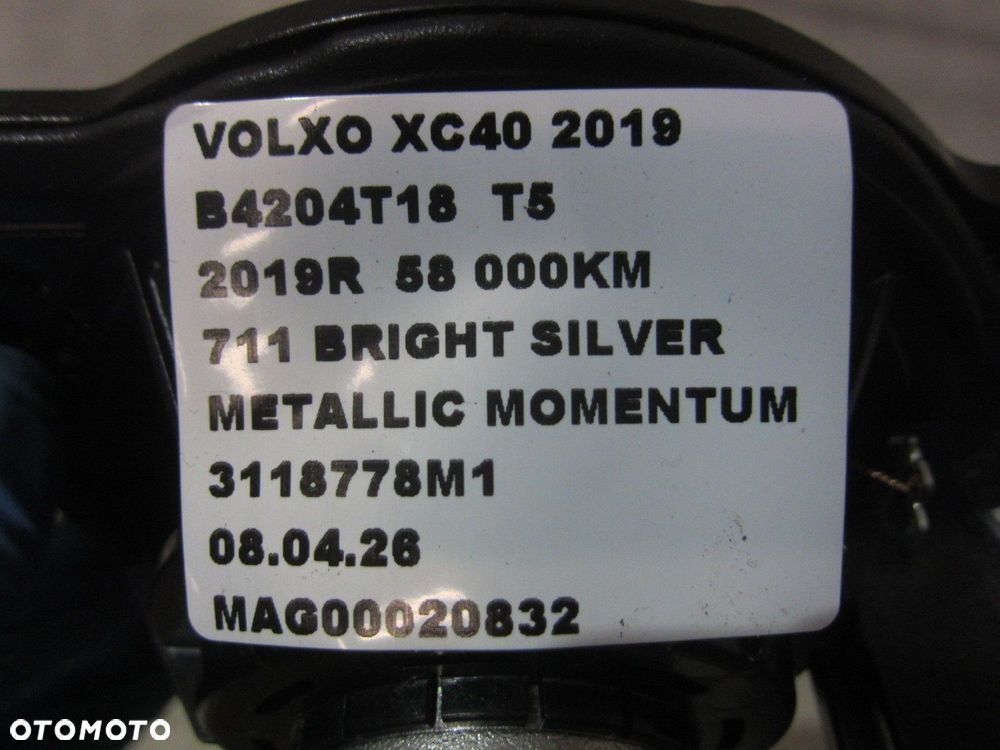 VOLVO XC40 XC 40 ŚRODKOWY GŁOŚNIK DESKI KONSOLI HARMAN KARDON 31456871 - 7