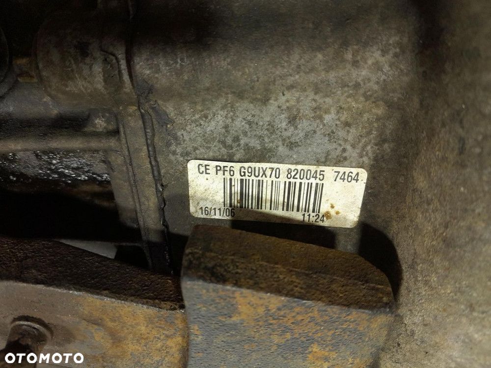 RENAULT MASTER II LIFT 2.5 DCI 120 KM SKRZYNIA BIEGÓW MANUAL PF6G9U - 5