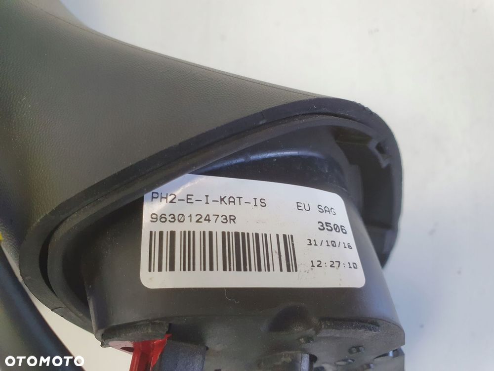 LUSTERKO Renault Clio IV 12-20r _ PRAWE PASAŻERA europa 11 pin 963012473R - 2