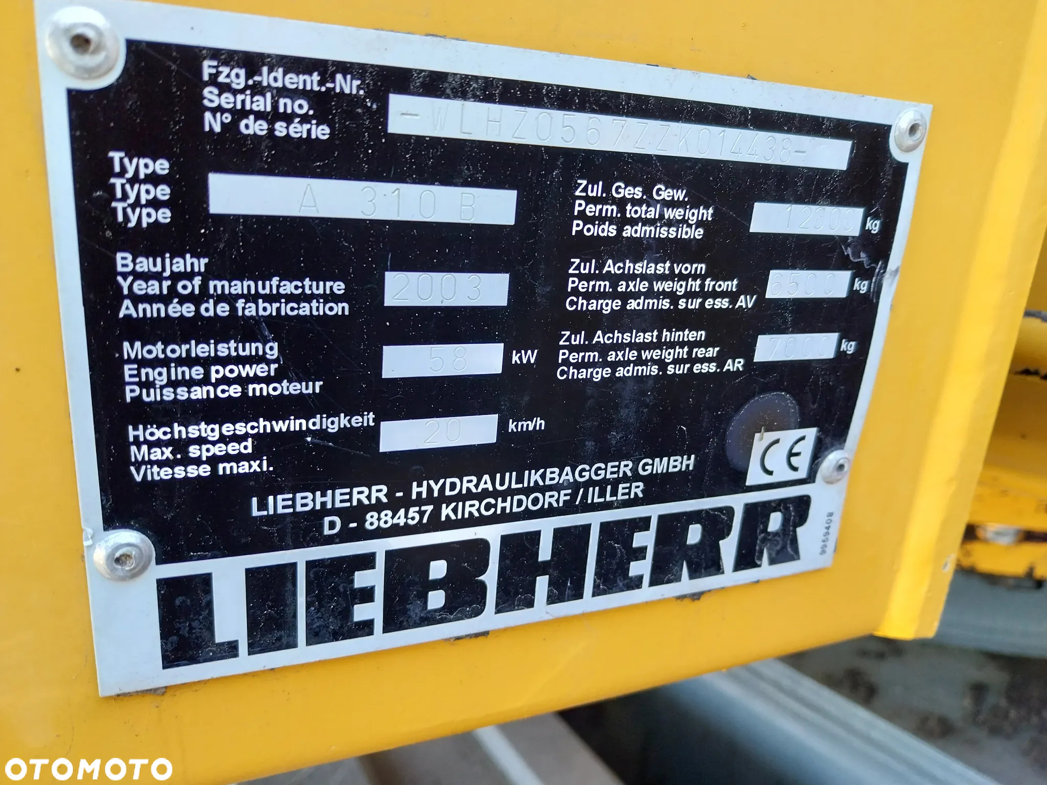 Liebherr A310 - 7