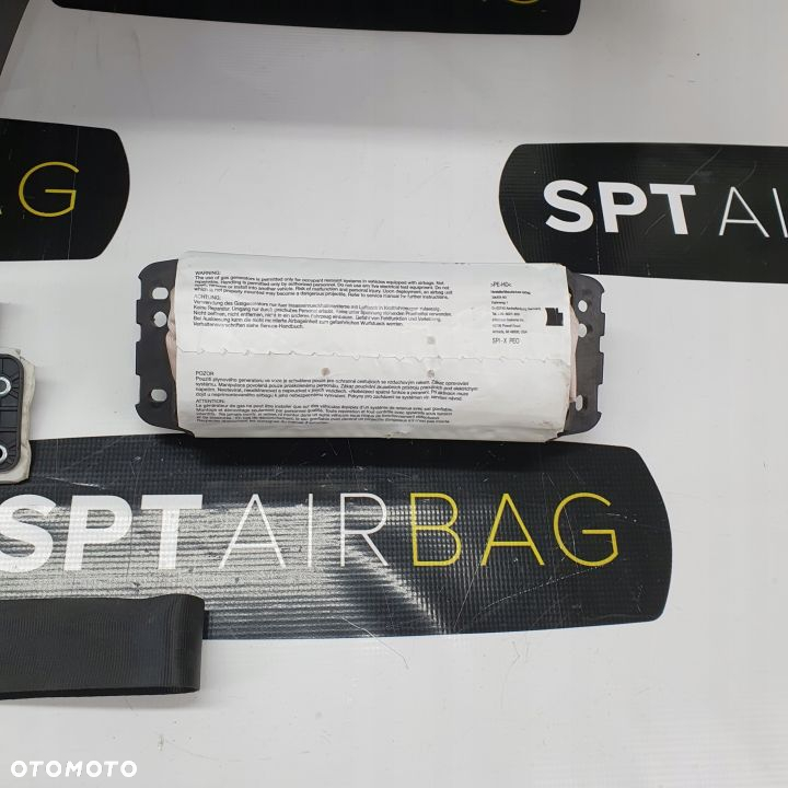 SKODA YETI DESKA ROZDZIELCZA KONSOLA KOKPIT PULPIT PODUSZKI AIRBAG AIR BAG PASY KIT SET - 8
