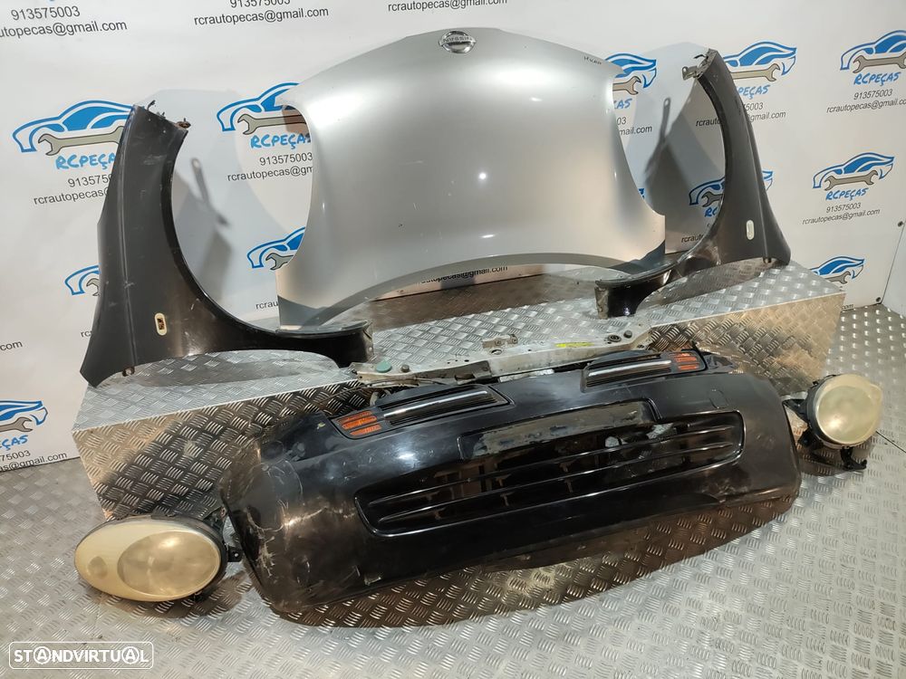 FRENTE COMPLETA NISSAN MICRA III 3 MK3 K12 CAPOT PARACHOQUES GUARDA-LAMAS OTICAS RADIADOR VENTILADOR - 4