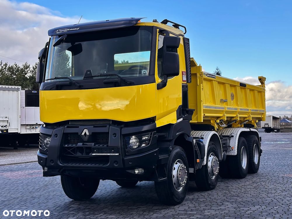 Renault K 460 PROTECT 8X4 WYWROTKA MEILLER BORDMATIC - 21
