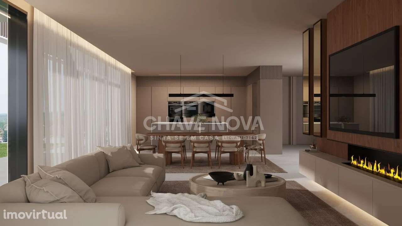 Moradia de Luxo V4 c/Jardim e Piscina a 3 minutos da Praia | Valadares - Grande imagem: 4/24