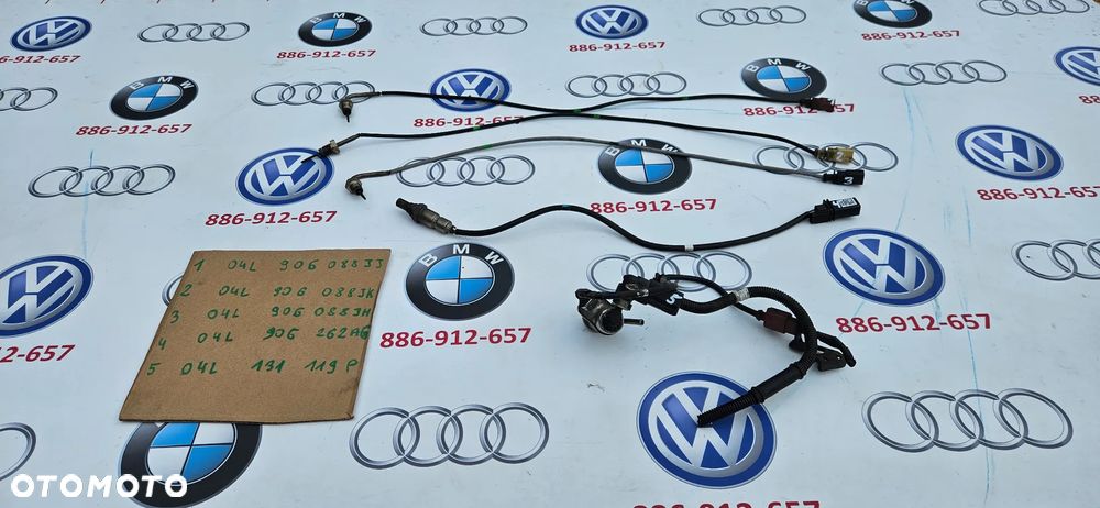 AUDI Q3 83A TIGUAN 5NA 2.0 TDI  WTRYSK WTRYSKIWACZ ADBLUE 04L131113P Sonda lambda 04L906262AG Czujnik temperatury spalin 04L906088JJ 04L906088JK 04L906088JH - 1