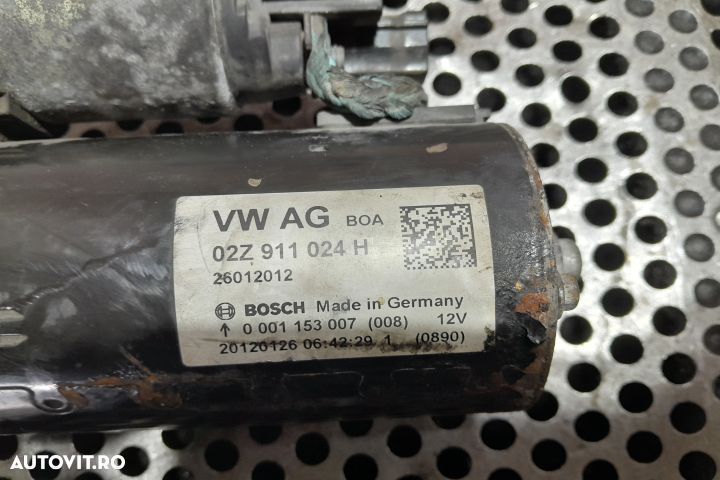 Electromotor 02Z911024H 02Z911024H Volkswagen VW Golf 6 [2008 - 2015] - 4