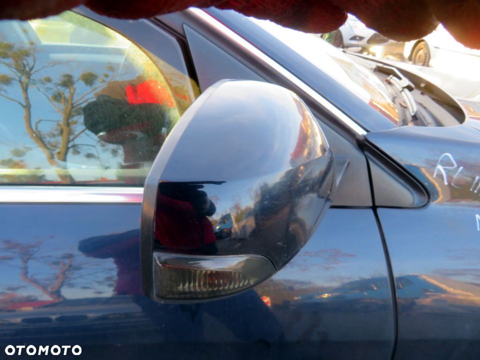 LUSTERKO ELEKTRYCZNE PRAWE LAGUNA III PH1 NV472 963010153R BLEU CREPUSCULE SKŁADANE EL RENAULT 2007-2012 - 2