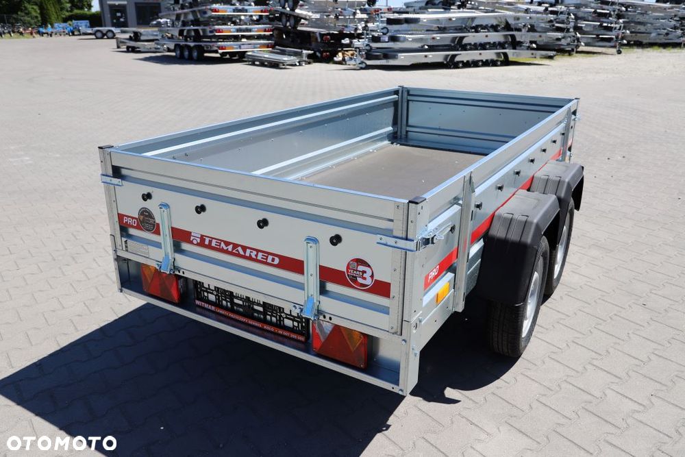 TEMARED PRO 2612/2  264x126x40 cm , 2 osie po 750kg, DMC 750 kg - 5