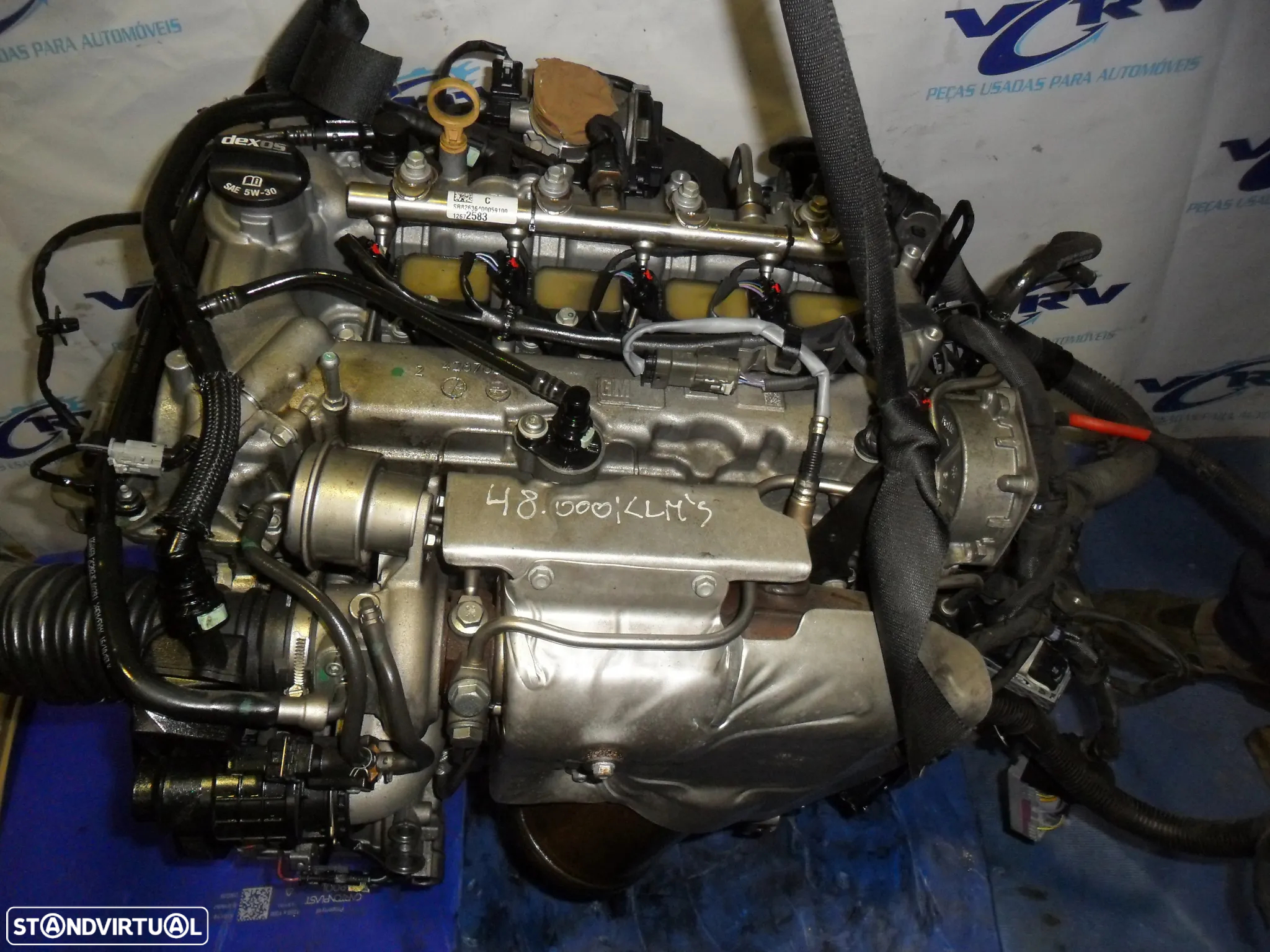 Motor Opel Astra K 1.4 T Ref.: B14XFT - 4