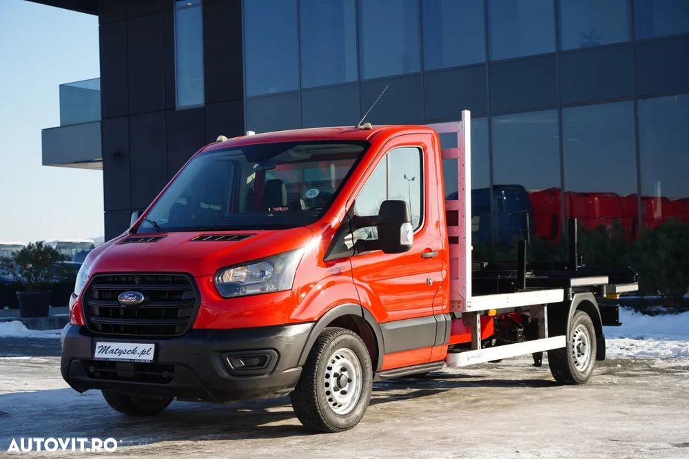 Ford TRANSIT 350 / PLATFORMĂ / MANUALĂ / 3 LOCURI / MASĂ NETĂ 3500 KG / - 1
