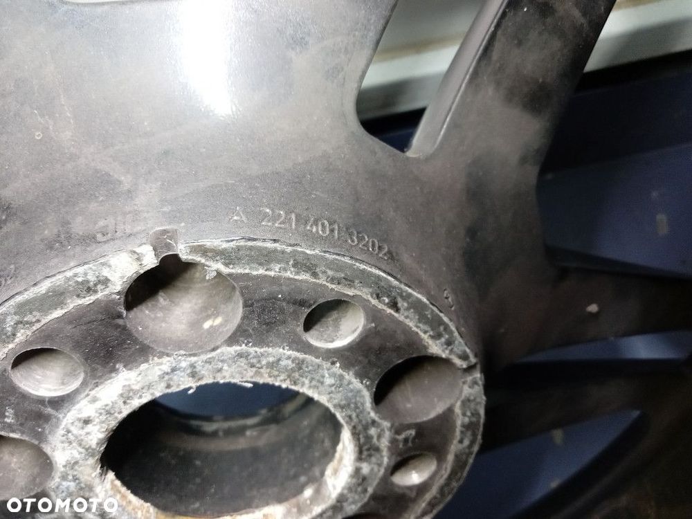 MERCEDES W216 W221 ALUFELGI AMG 20 CALI 8.5J 9.5J 5X112 Z OPONAMI KPL - 11