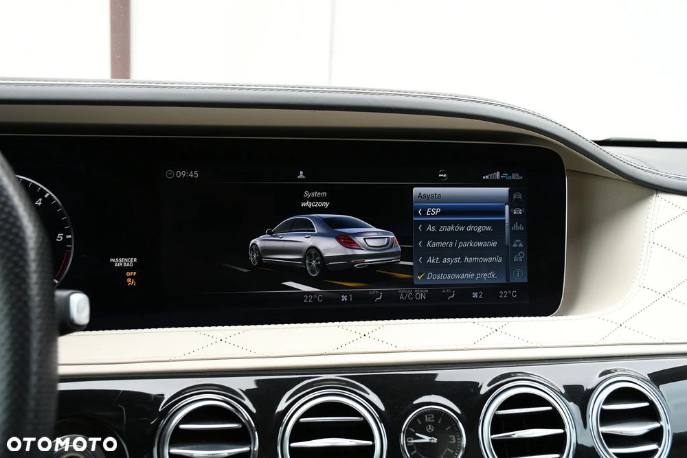Mercedes-Benz Klasa S 400 d 4-Matic L 9G-TRONIC - 31