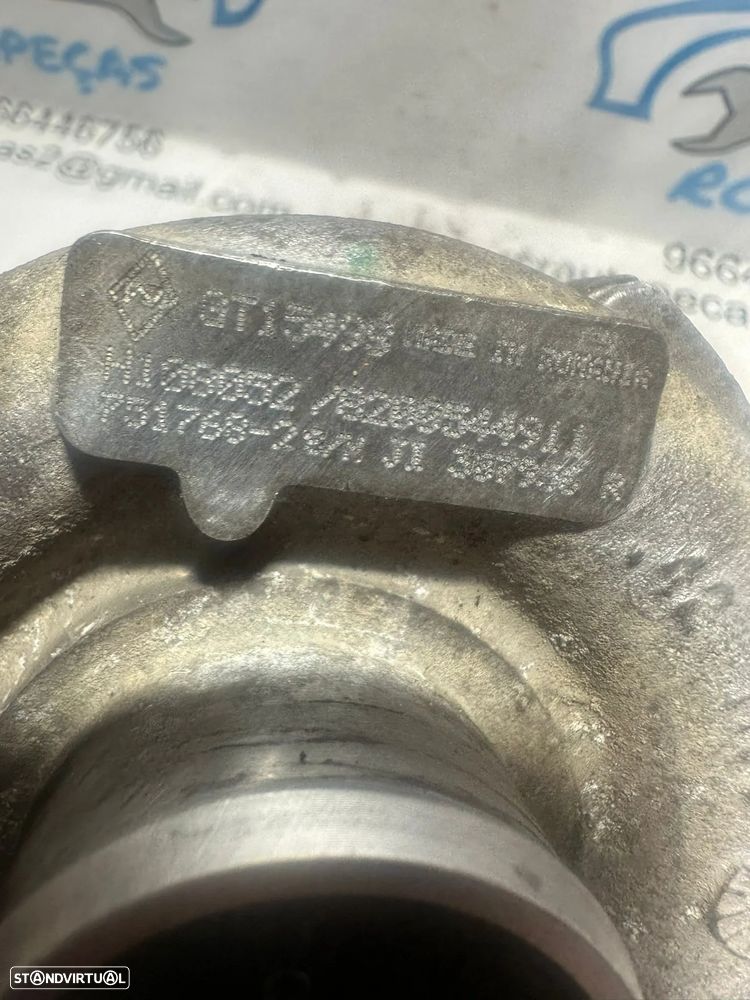 .Turbo Original Garrett Renault Nissan Opel 1.9 dCi GT1549S 8200544911 - 6