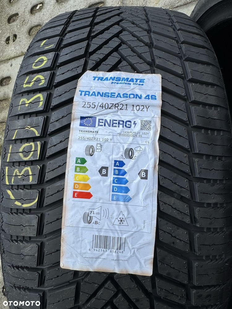 Nowe opony wielosezonowe całoroczne 255/40/21 Transmate 2 sztuki 2026r - 2