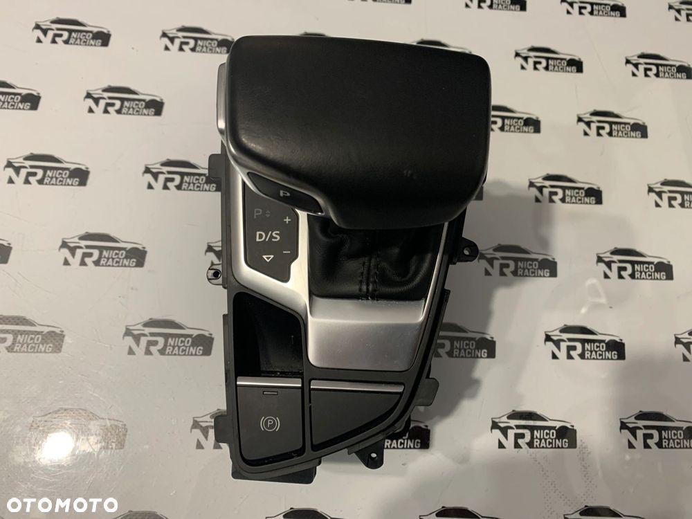 LEWAREK GAŁKA ZMIANY BIEGÓW AUDI A4 B9 SKÓRA 8W1713041N - 2