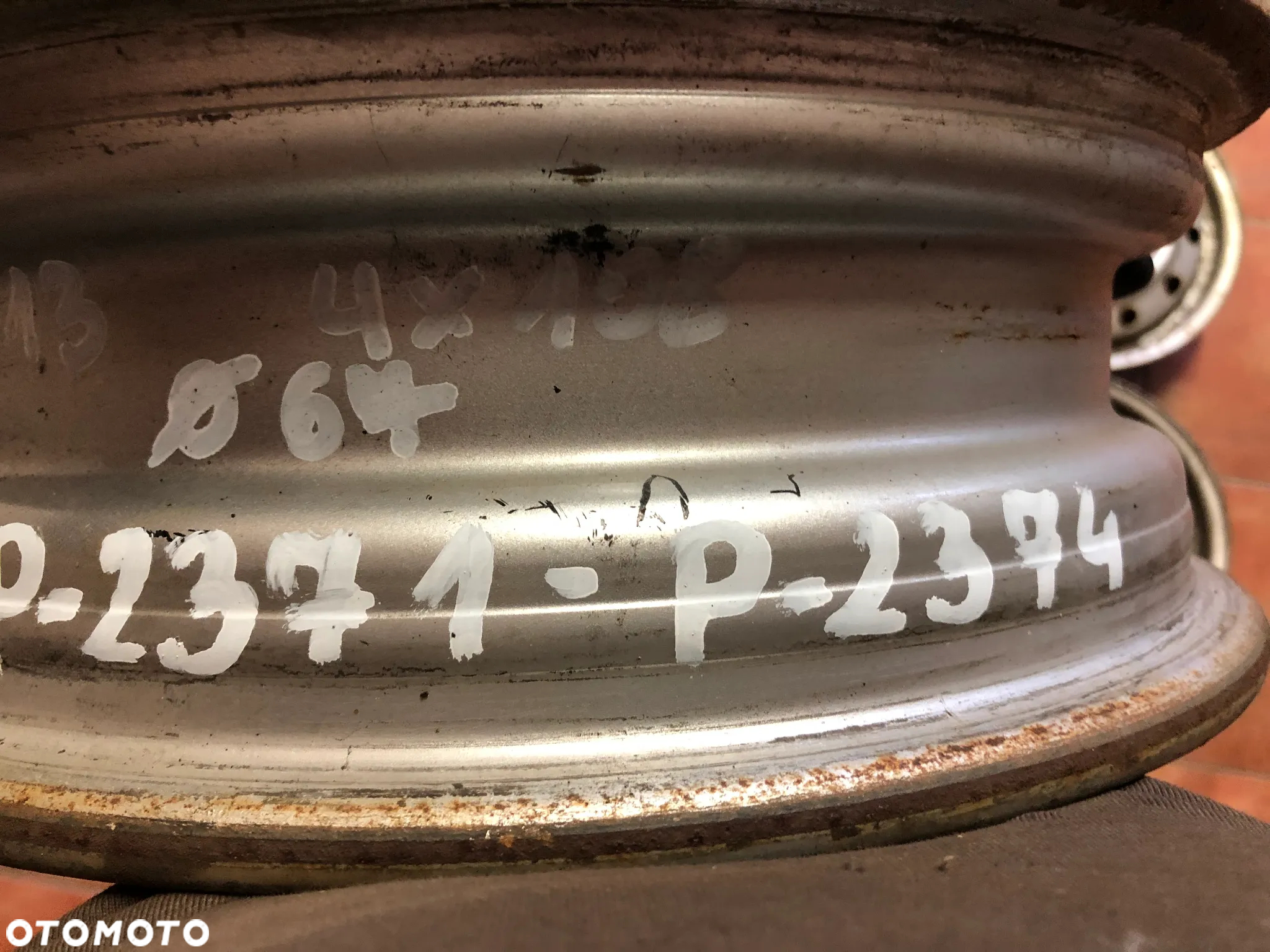 Felga Stalowa 13'' 4x108 67 MM ET40 Daihatsu Fiat Cinquecento 700- 4 Szt -Gwarancja Wysyłka Montaż - 3