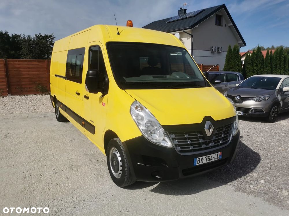 Renault Master L3H2 długi 7-osobowy Dubel 2.3dCi-125KM Brygadówka doka - 1